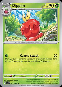 Dipplin (13/142) SV Stellar Crown Non-Foil Common Pokemon Card TCG Kawaii Collector Dipplin (13/142) SV Stellar Crown Non-Foil Common Pokemon Card TCG Kawaii Collector