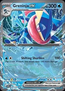 Image of Greninja ex Stellar Crown (SCR) #041