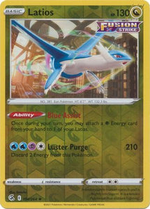 Latios 194/264 SWSH Fusion Strike Reverse Holo Rare Pokemon Card TCG Near Mint