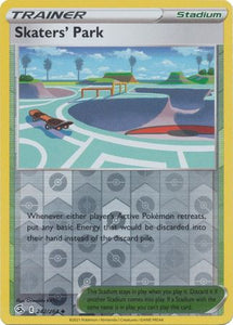 Skaters' Park 242/264 SWSH Fusion Strike Reverse Holo Uncommon Pokemon Card TCG