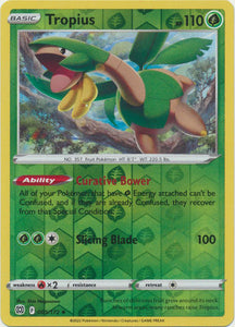 Tropius 5/172 SWSH Brilliant Stars Reverse Holo Uncommon Pokemon Card TCG Near Mint 