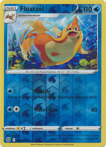 Floatzel 39/172 SWSH Brilliant Stars Reverse Holo Uncommon Pokemon Card TCG Near Mint 