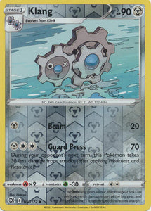 Klang 103/172 SWSH Brilliant Stars Reverse Holo Uncommon Pokemon Card TCG Near Mint 