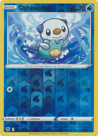 Oshawott 41/189 SWSH Astral Radiance Reverse Holo Common Pokemon Card TCG Near Mint