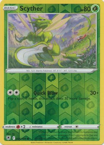 Scyther 5/189 SWSH Astral Radiance Reverse Holo Common Pokemon Card TCG Near Mint