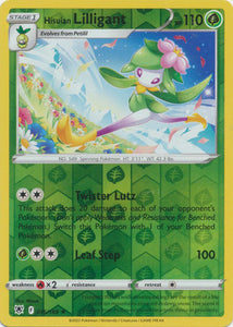 Hisuian Lilligant 16/189 SWSH Astral Radiance Reverse Holo Rare Pokemon Card TCG Near Mint