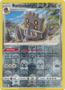 Bastiodon 110/189 SWSH Astral Radiance Reverse Holo Rare Pokemon Card TCG Near Mint