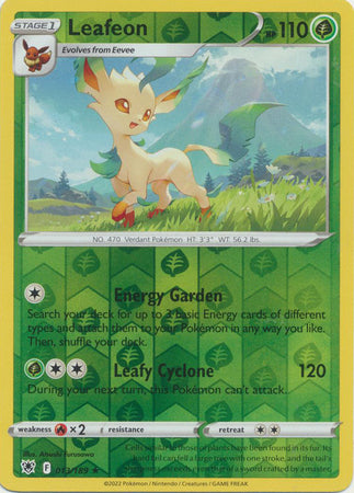 Leafeon 13/189 SWSH Astral Radiance Reverse Holo Rare Pokemon Card TCG Near Mint