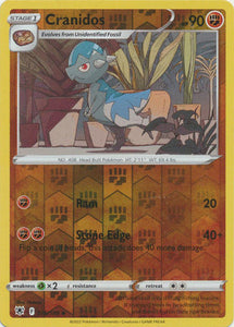 Cranidos 76/189 SWSH Astral Radiance Reverse Holo Common Pokemon Card TCG Near Mint