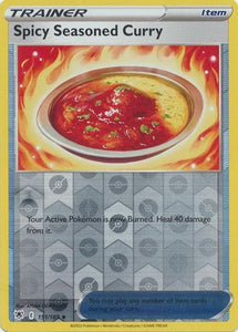 Spicy Seasoned Curry 151/172 SWSH Astral Radiance Reverse Holo Uncommon Trainer Pokemon Card TCG Near Mint