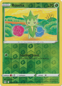 Roselia 14/196 SWSH Lost Origin Reverse Holo Common Pokemon Card TCG Near Mint