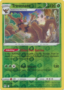 Trevenant 17/196 SWSH Lost Origin Reverse Holo Rare Pokemon Card TCG Near Mint