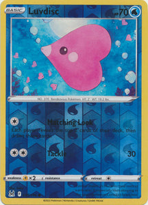 Luvdisc 38/196 SWSH Lost Origin Reverse Holo Common Pokemon Card TCG Near Mint