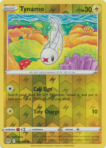 Tynamo 59/196 SWSH Lost Origin Reverse Holo Common Pokemon Card TCG Near Mint