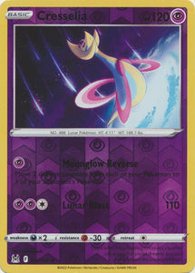 Cresselia 74/196 SWSH Lost Origin Reverse Holo Rare Pokemon Card TCG Near Mint