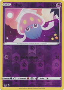 Inkay 77/196 SWSH Lost Origin Reverse Holo Common Pokemon Card TCG Near Mint