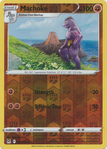 Machoke 87/196 SWSH Lost Origin Reverse Holo Uncommon Pokemon Card TCG Near Mint 
