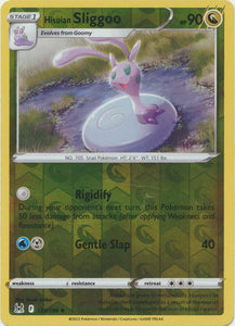 Hisuian Sliggoo 133/196 SWSH Lost Origin Reverse Holo Uncommon Pokemon Card TCG Near Mint 