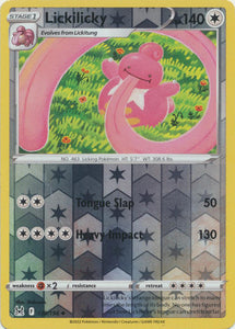 Lickilicky 139/196 SWSH Lost Origin Reverse Holo Uncommon Pokemon Card TCG Near Mint 