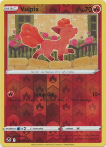 Vulpix 017/195 SWSH Silver Tempest Reverse Holo Common Pokemon Card TCG Near Mint