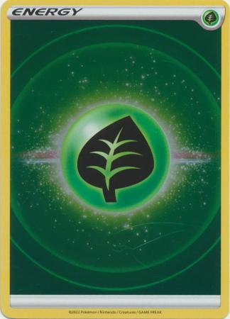 Grass Energy SWSH Crown Zenith Reverse Holo Energy Pokemon Card TCG Near Mint