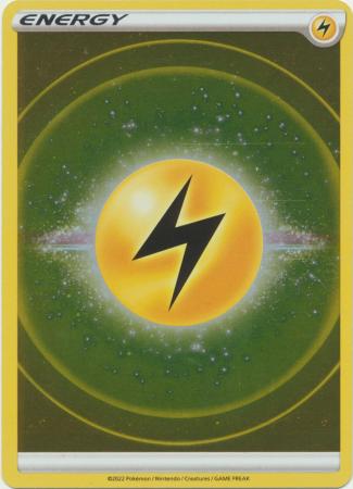 Lightning Energy SWSH Crown Zenith Reverse Holo Energy Pokemon Card TCG Near Mint