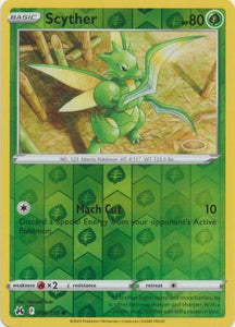 Scyther 006/159 SWSH Crown Zenith Reverse Holo Common Pokemon Card TCG Near Mint