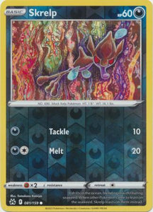 Skrelp 081/159 Crown Zenith Reverse Holo Common Pokemon Card TCG Near Mint