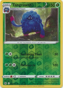 Tangrowth 005/159 SWSH Crown Zenith Reverse Holo Rare Pokemon Card TCG Near Mint