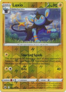 Luxio 042/159 SWSH Crown Zenith Reverse Holo Uncommon Pokemon Card TCG Near Mint 