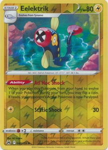 Eelektrik 048/159 SWSH Crown Zenith Reverse Holo Uncommon Pokemon Card TCG Near Mint 