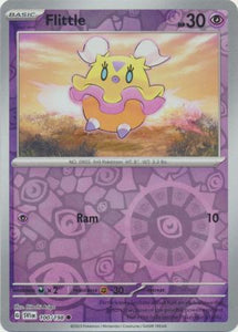 Flittle 100/198 SV Scarlet and Violet Base Set Reverse Holo Common Pokemon Card TCG Near Mint