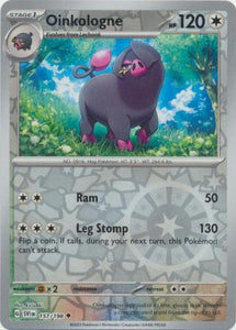 Oinkologne 157/198 SV Scarlet and Violet Base Set Reverse Holo Uncommon Pokemon Card TCG Near Mint