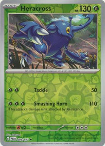 Heracross 006/193 SV Paldea Evolved Reverse Holo Uncommon Pokemon Card TCG Near Mint 