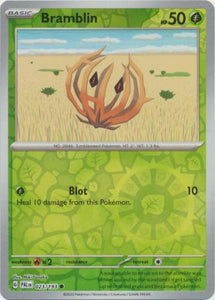 Bramblin 023/193 SV Paldea Evolved Reverse Holo Common Pokemon Card TCG Near Mint