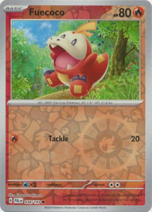 Fuecoco 034/193 SV Paldea Evolved Reverse Holo Common Pokemon Card TCG Near Mint