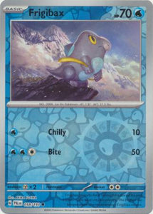 Frigibax 058/193 SV Paldea Evolved Reverse Holo Common Pokemon Card TCG Near Mint