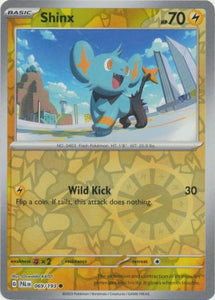 Shinx 069/193 SV Paldea Evolved Reverse Holo Common Pokemon Card TCG Near Mint