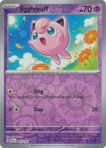 Jigglypuff 083/193 SV Paldea Evolved Reverse Holo Common Pokemon Card TCG Near Mint