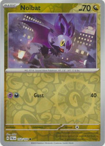 Noibat 152/193 SV Paldea Evolved Reverse Holo Common Pokemon Card TCG Near Mint