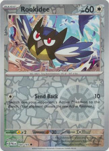 Rookidee 165/193 SV Paldea Evolved Reverse Holo Common Pokemon Card TCG Near Mint