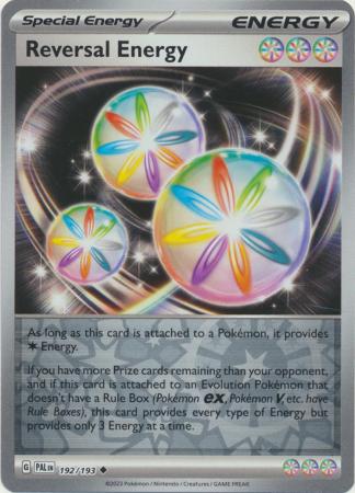 Reversal Energy 192/193 SV Paldea Evolved Reverse Holo Uncommon Trainer Pokemon Card TCG Near Mint