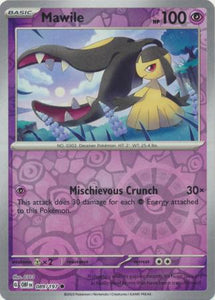 Mawile 089/197 SV Obsidian Flames Reverse Holo Common Pokemon Card TCG Near Mint