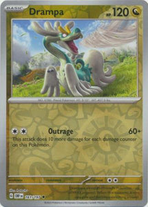 drampa pokemon card Drampa 161/197 SV Obsidian Flames Reverse Holo Uncommon Pokemon Card T – Kawaii Collector