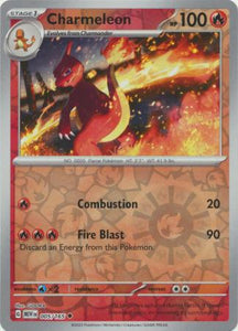 Charmeleon 005/165 SV 151 Set Reverse Holo Uncommon Pokemon Card TCG Near Mint 