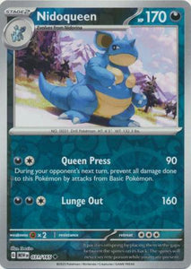 Nidoqueen 031/165 SV 151 Set Reverse Holo Uncommon Pokemon Card TCG Near Mint 