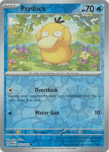 Psyduck 054/165 SV 151 Set Reverse Holo Common Pokemon Card TCG Near Mint