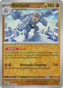 Machamp 068/165 SV 151 Set Reverse Holo Rare Pokemon Card TCG Near Mint