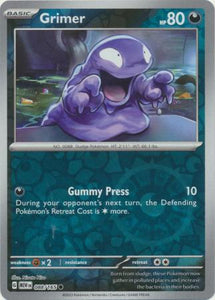 Grimer 088/165 SV 151 Set Reverse Holo Common Pokemon Card TCG Near Mint