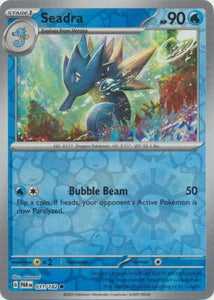 Seadra 031/182 SV Paradox Rift Reverse Holo Common Pokemon Card TCG Near Mint